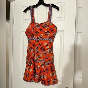NWT Anthropologie Embroidered Dress